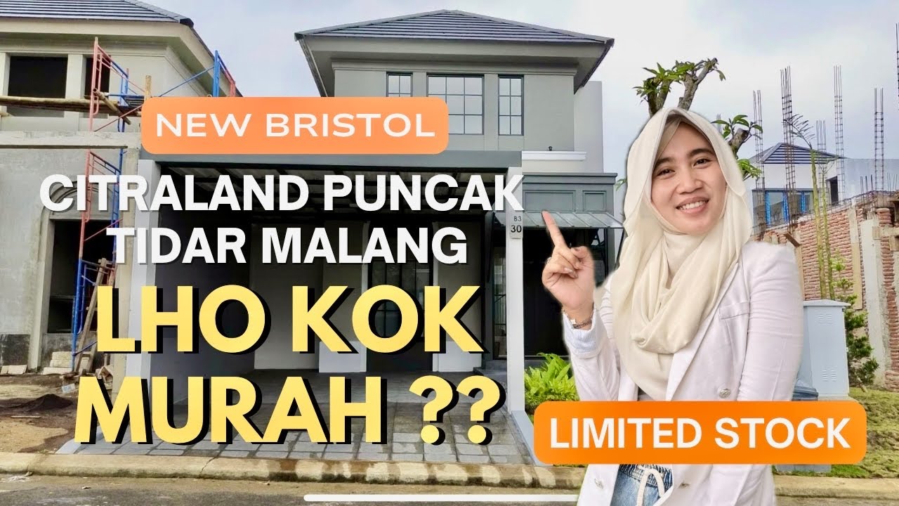 Lho Kok Murah Type Terbaru New Bristol Citraland Puncak Tidar Malang
