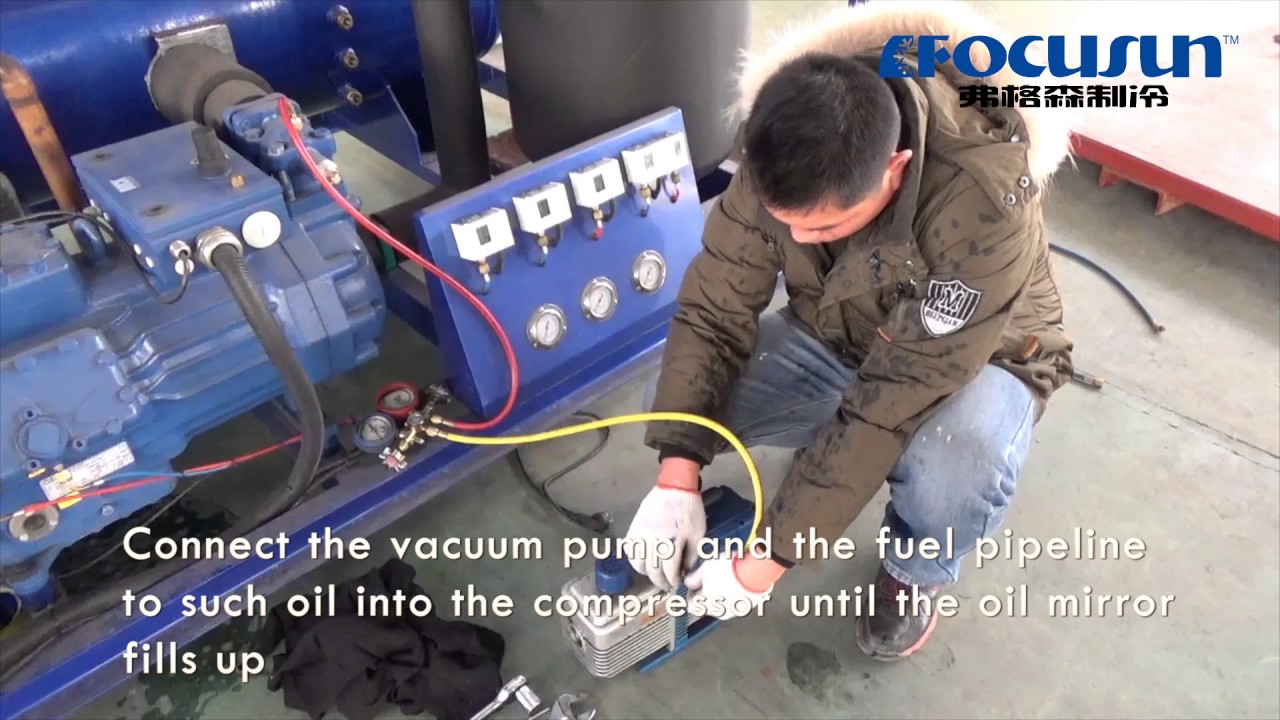 How to change compressor oil?(bock) ----Technical post