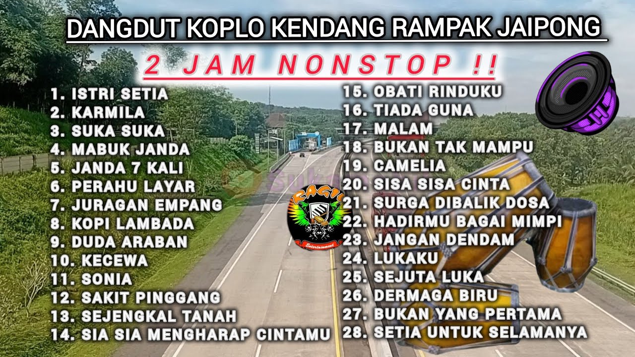 2 jam nonstop !! /DANGDUT KOPLO KENDANG JAIPONG  PENAMBAH SEMANGAT