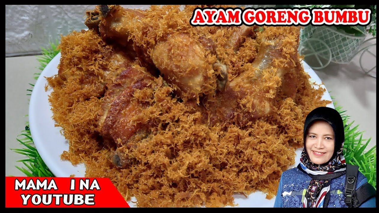 Mudah..!! Bikin serundeng ayam bumbu masakan khas rumah makan PADANG