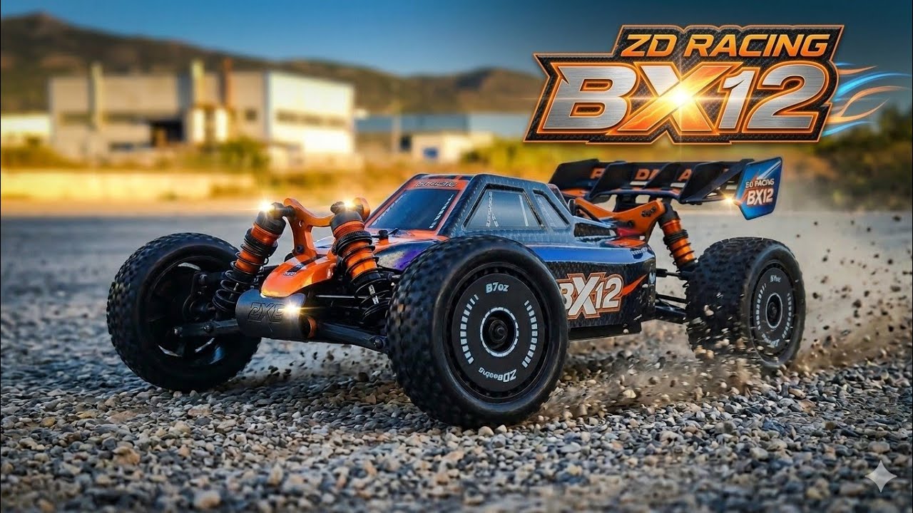First test of the zd racing bx12 #zdracing #rc #rccar 