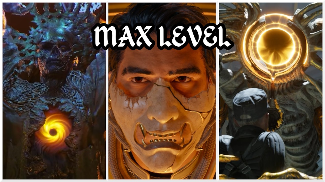 SAROS - MAX LEVEL VS All Bosses (No Damage) + Builds