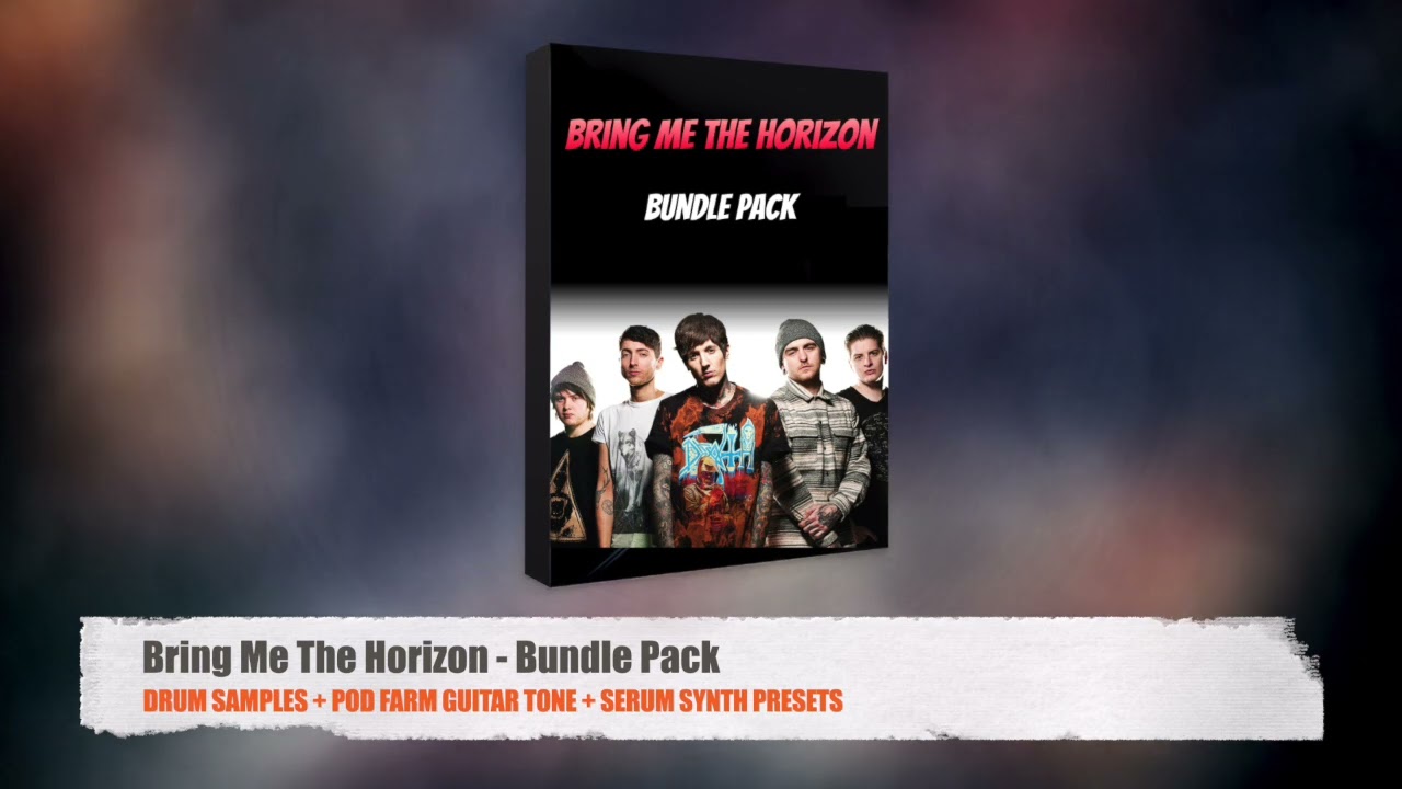 Bring Me The Horizon Drum Samples + POD Farm Guitar Tone + Serum Synth Presets