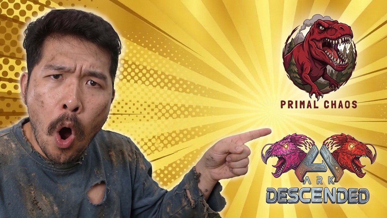 សាងជីវិតថ្មីលើវិថីជោគជាំ | Ark Survival Ascended [ Primal Chaos  + Descended ] Part 01 + Part 02
