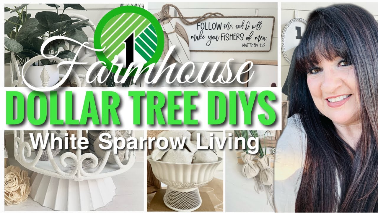 🤩 FARMHOUSE DOLLAR TREE DIYS (That don’t LOOK like Dollar Tree DIYS) NEUTRAL NON-SEASONAL HOME DECOR