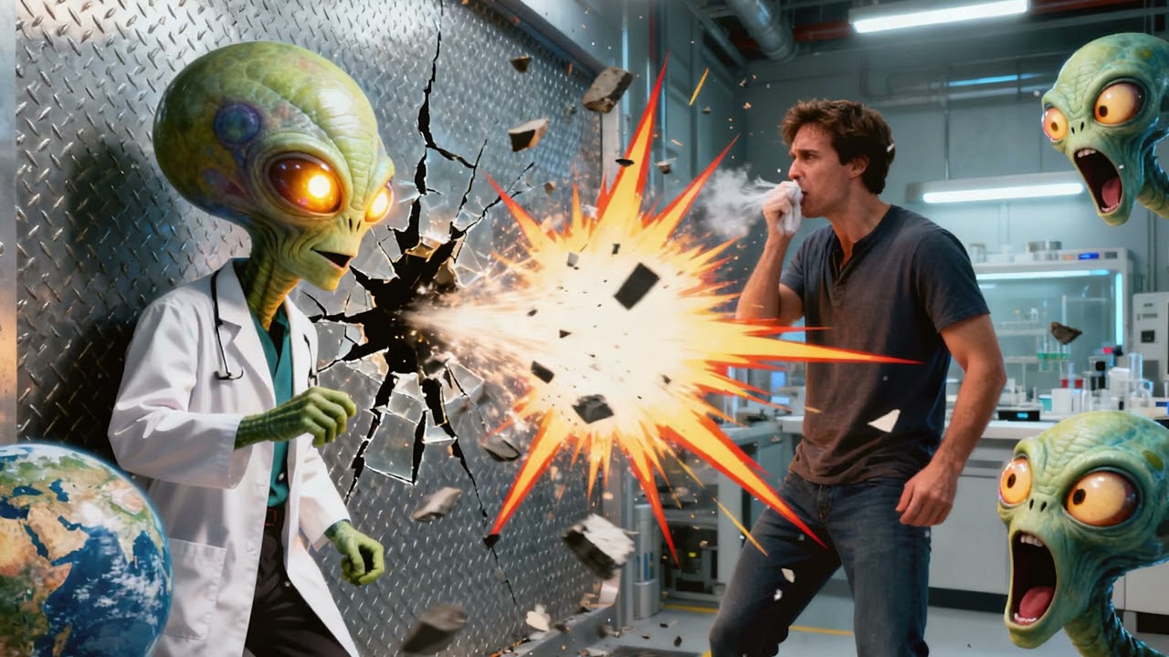 The Alien Said “Earth is Mild” | Then the Human Sneezed and Cracked the Wall   HFY Sci Fi Story