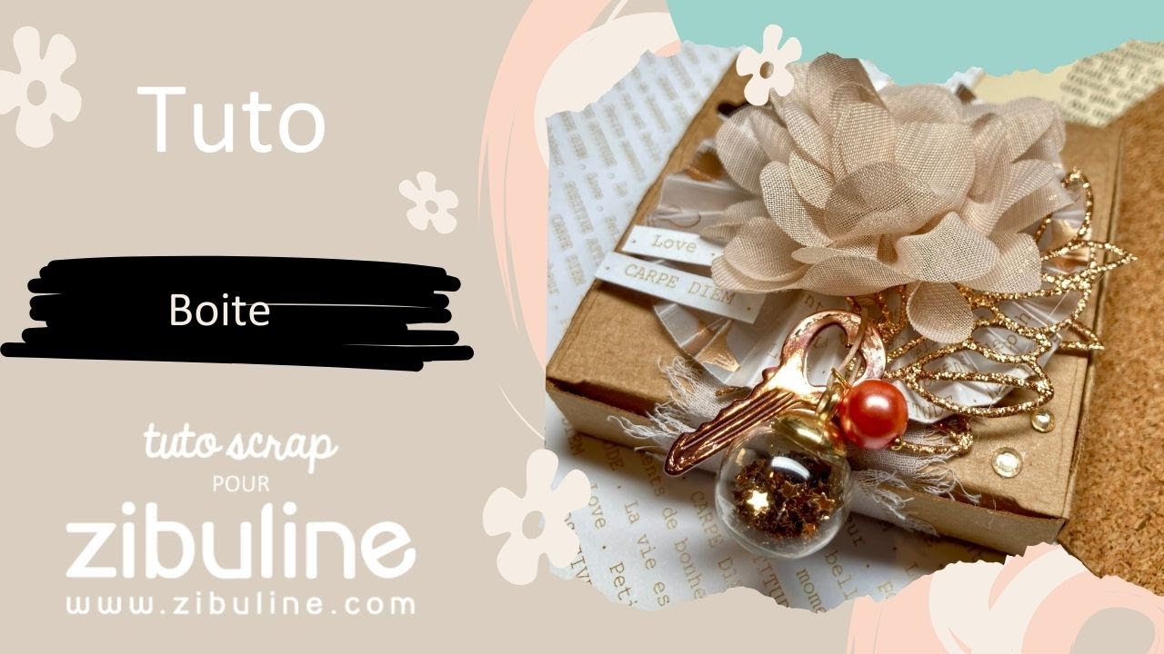 Tuto boite par Tutoscrap