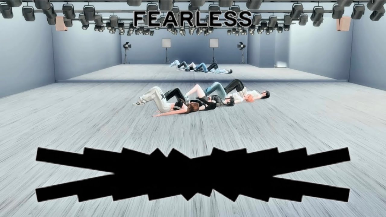 LE SSERAFIM - &lsquo;FEARLESS&rsquo; Dance Practice #sims4animations