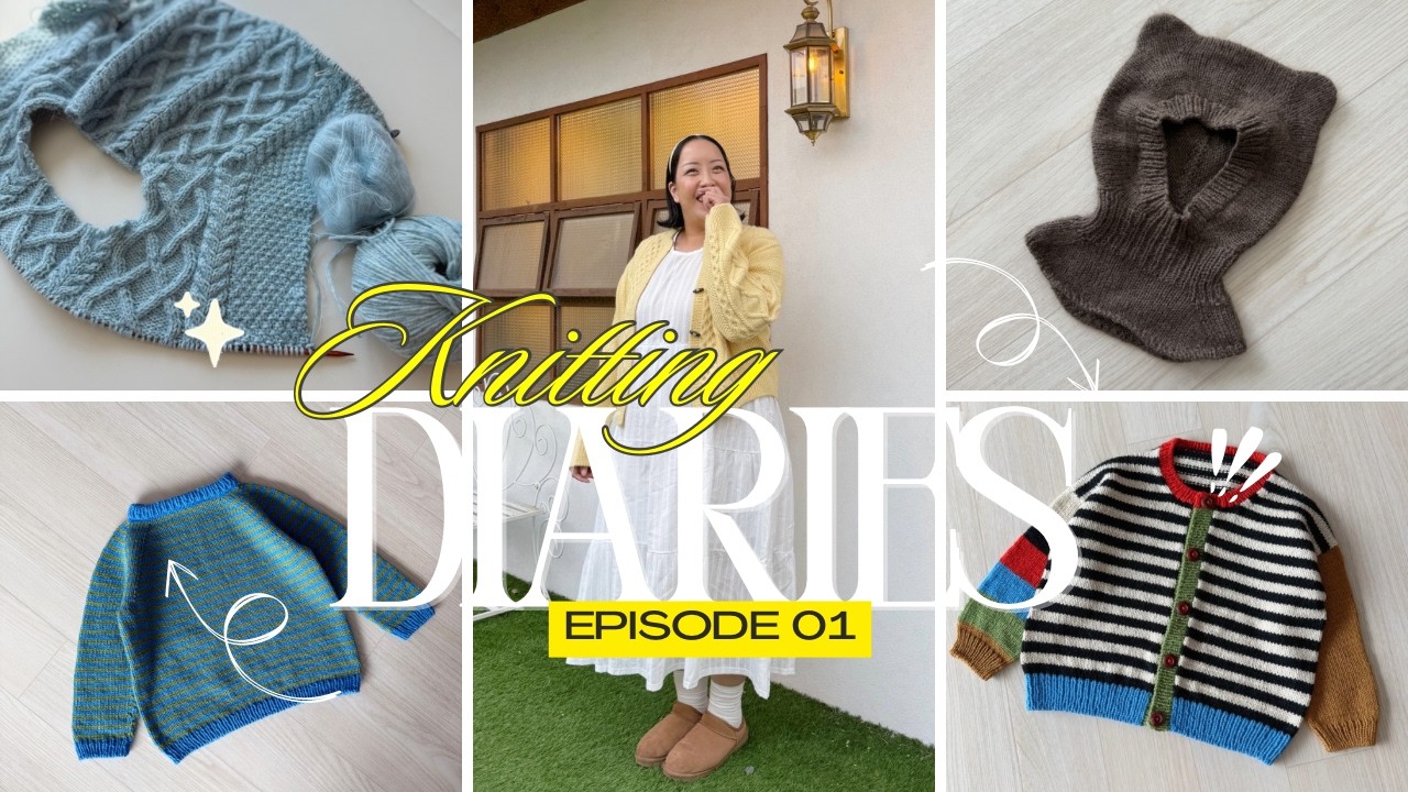 Knitting Diary Ep01 | 2026 FOs, WIPs, Acquisitions, Dagmar Jacket, Westport Pullover and more