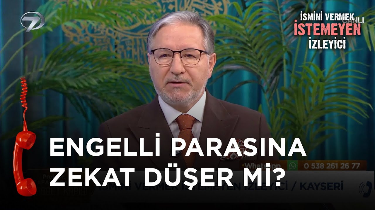 Devletten Aldığım Parayı Zekat Olarak Verebilir Miyim? - İsmini Vermek İstemeyen İzleyici