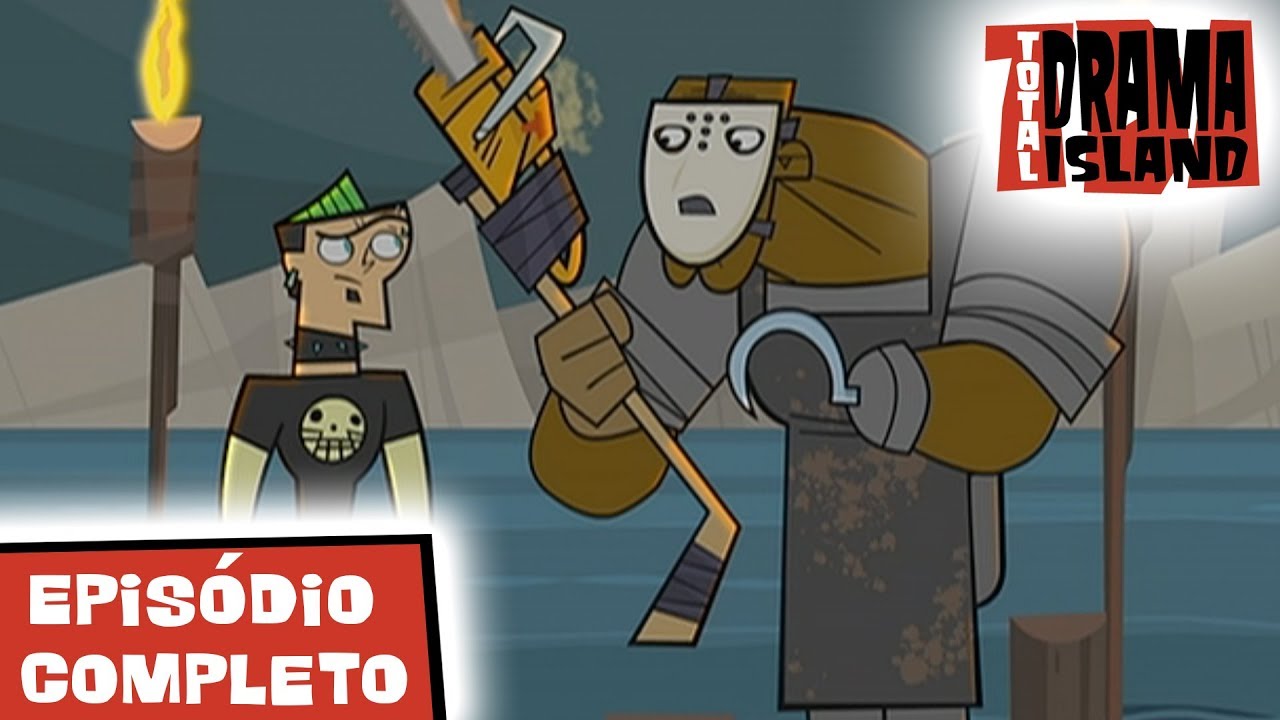 ILHA DOS DESAFIOS: Terror no Acampamento | Epis&oacute;dio Completo HD(S1 Ep.19) - Total Drama
