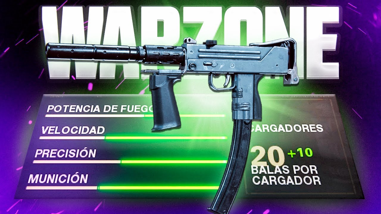 LA MEJOR CLASE DE LA MAC-10 EN COD WARZONE *MEJOR SMG*