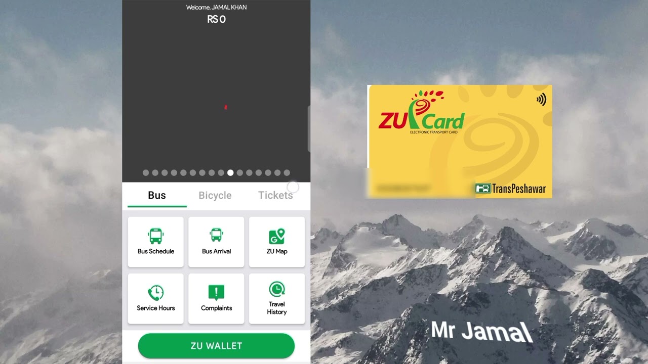 How to create BRT Zu Peshawar app account
