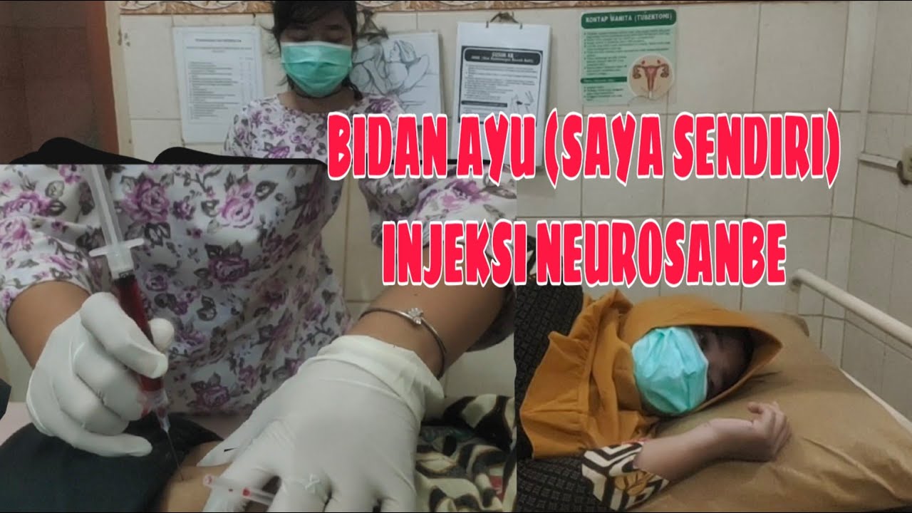 BIDAN AYU HEBOH MENJERIT SAAT DI SUNTIK || INJEKSI NEUROSANBE #HISTERIS KESAKITAN part.1