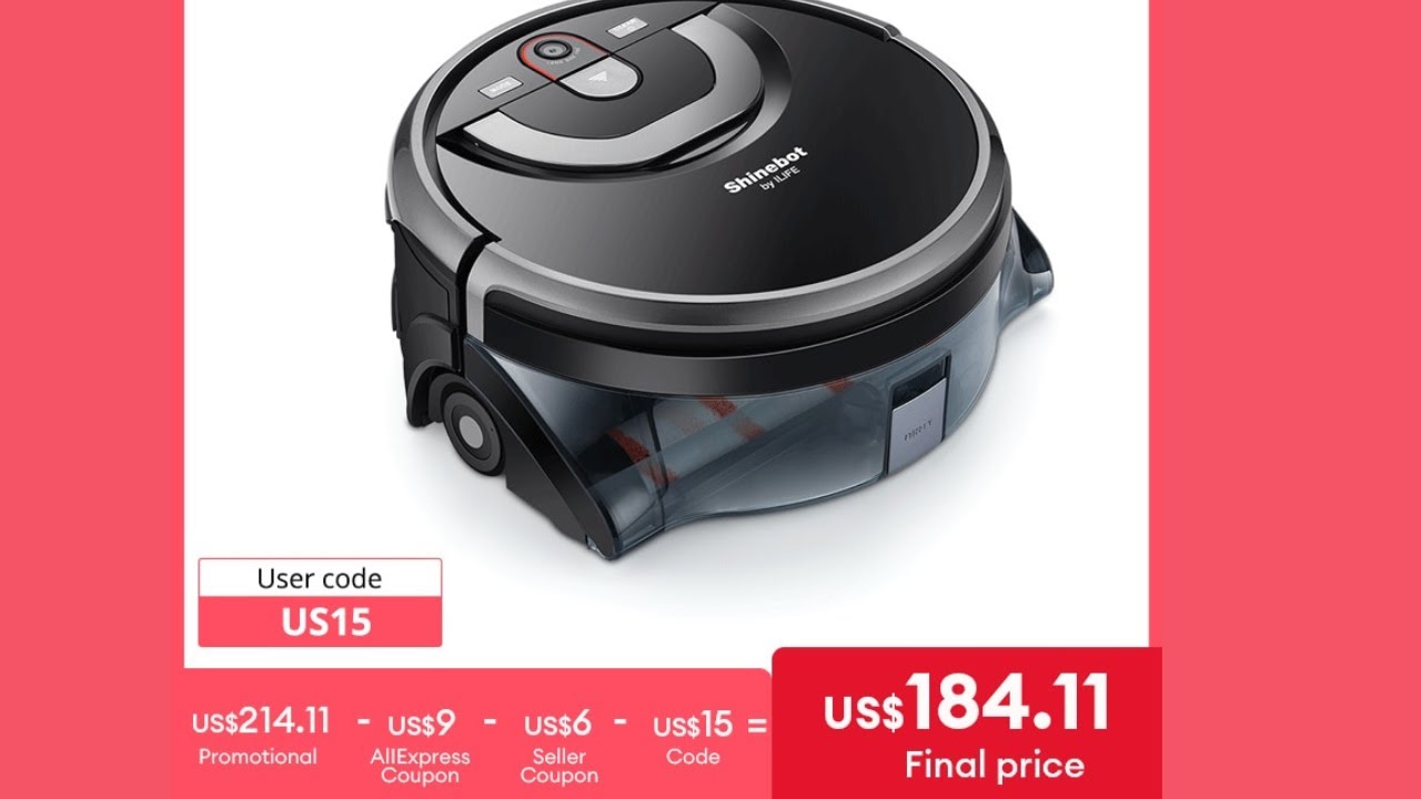 ILIFE W450/W455 Floor Washing Robot Shinebot
