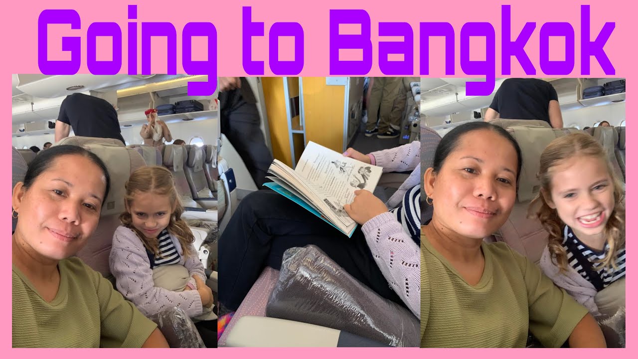 GOING TO BANGKOK FROM DUBAI WITH ELINA ||Jonelyn Channel