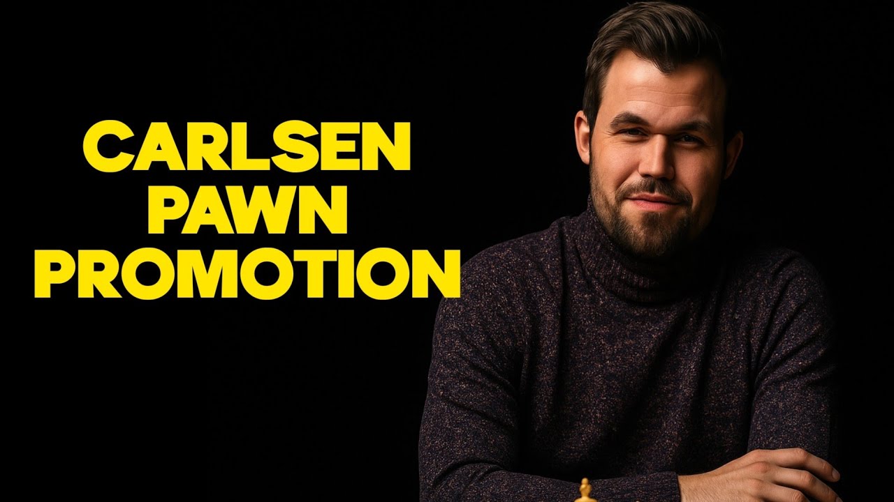 Carlsen's pawn promotion,, 2025 #chess #chesscafe #chessgame #chessmaster #fideworldcup #fide 
