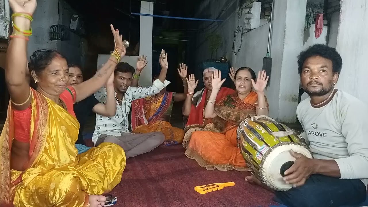 फूलो🌸 की 👣आई है 😍बहार रे 💐गजरा किसके 🧘गले डालू #raigarh_kirtan_mandali #baba_yadav_bhajan