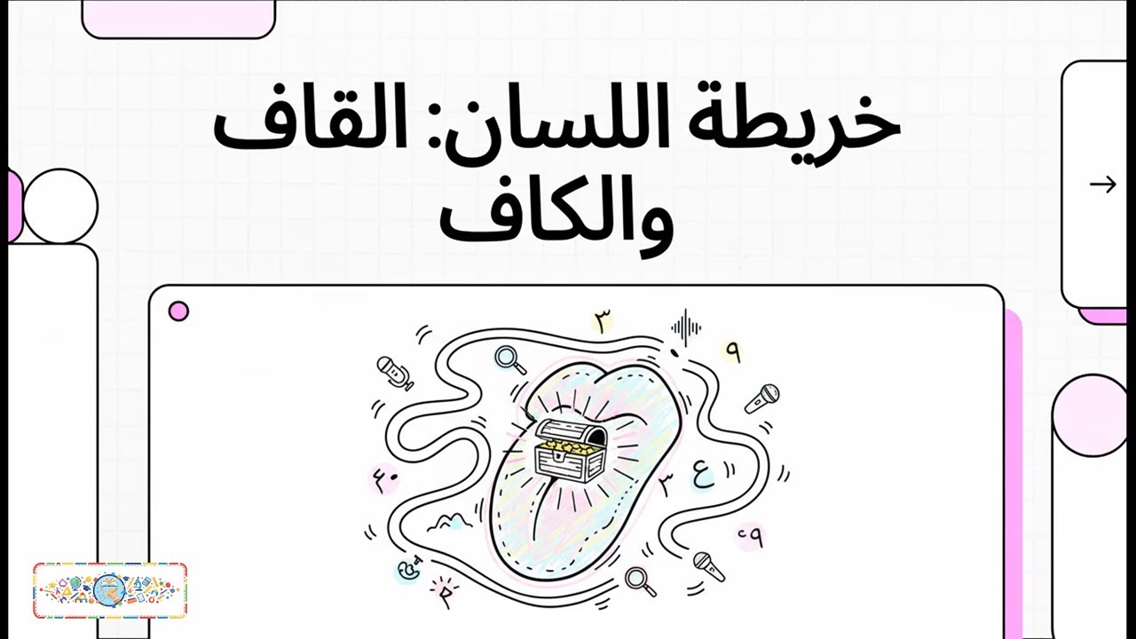 أحكام التجويد | مخارج الحروف من أقصى اللسان | أولى اعدادي | الترم الأول | 2026