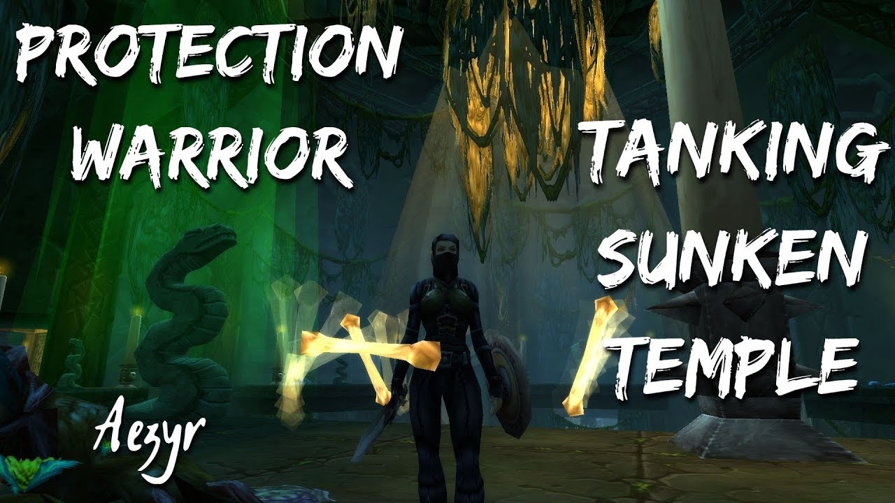 WoW: Classic | Tanking Sunken Temple as Prot Warrior [ST] | Aezyr
