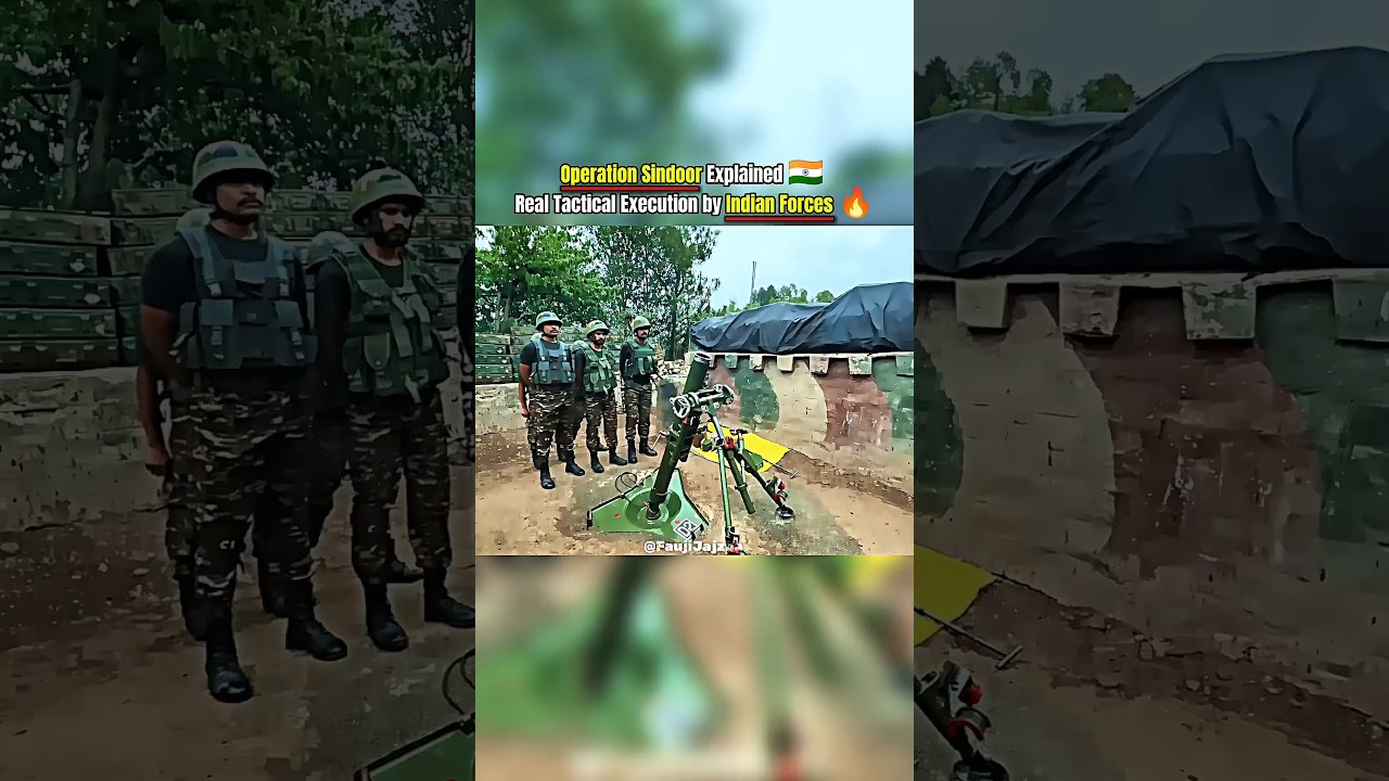 Operation Sindoor Explained 🇮🇳 | Real Tactical Execution by Indian Forces 🔥