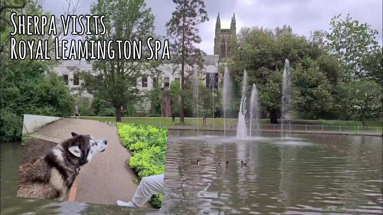 Sherpa takes a trip to Royal Leamington Spa