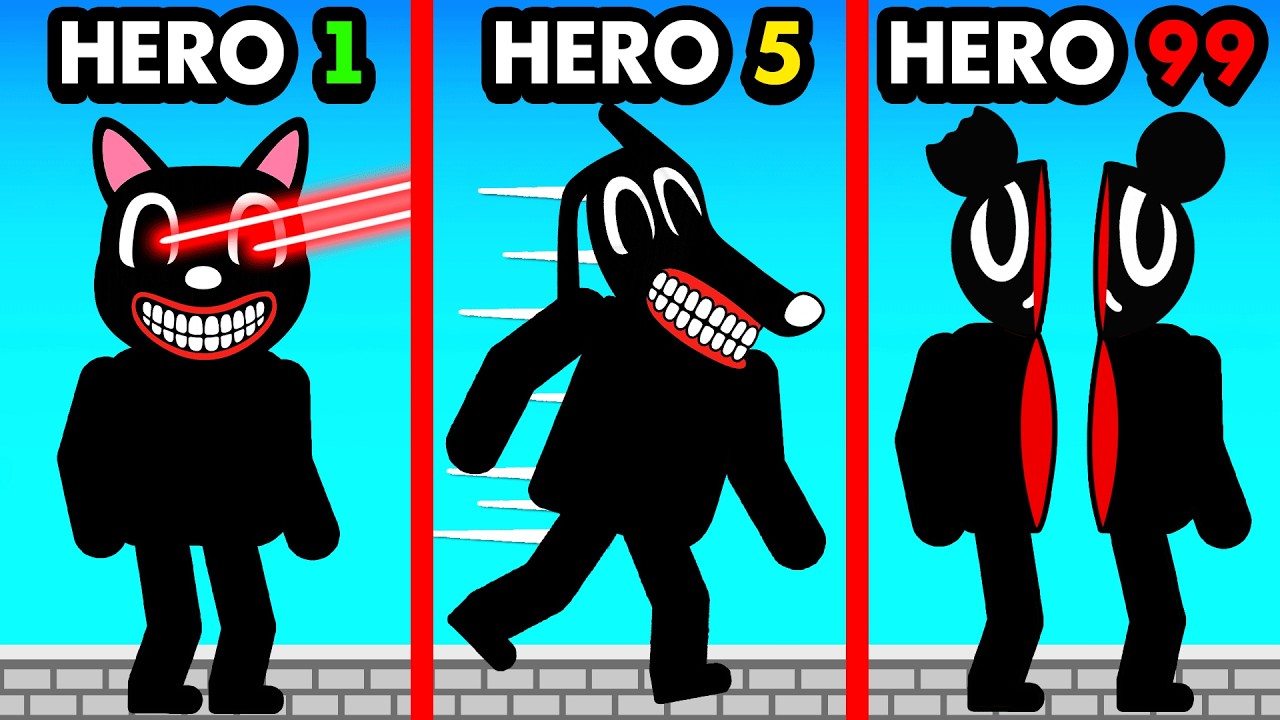 Upgrading CARTOON MONSTER SUPER HEROES