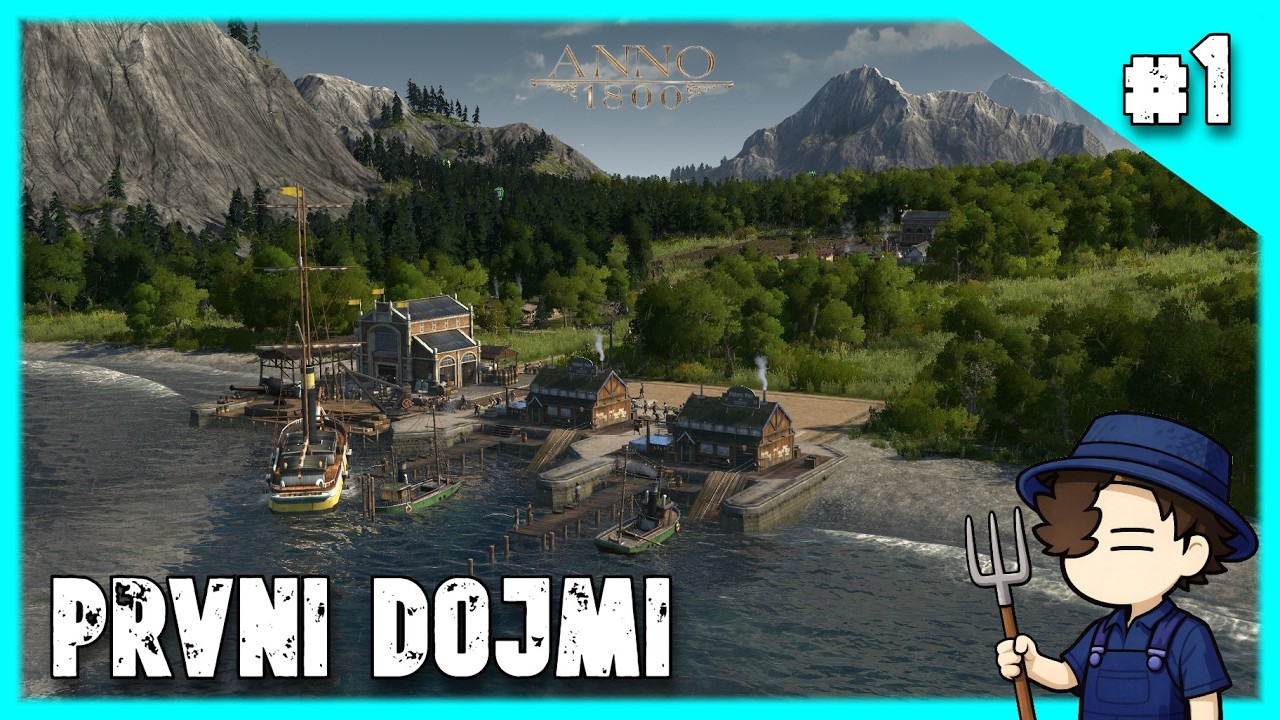 První dojmi (Anno 1800 ) 60FPS #1