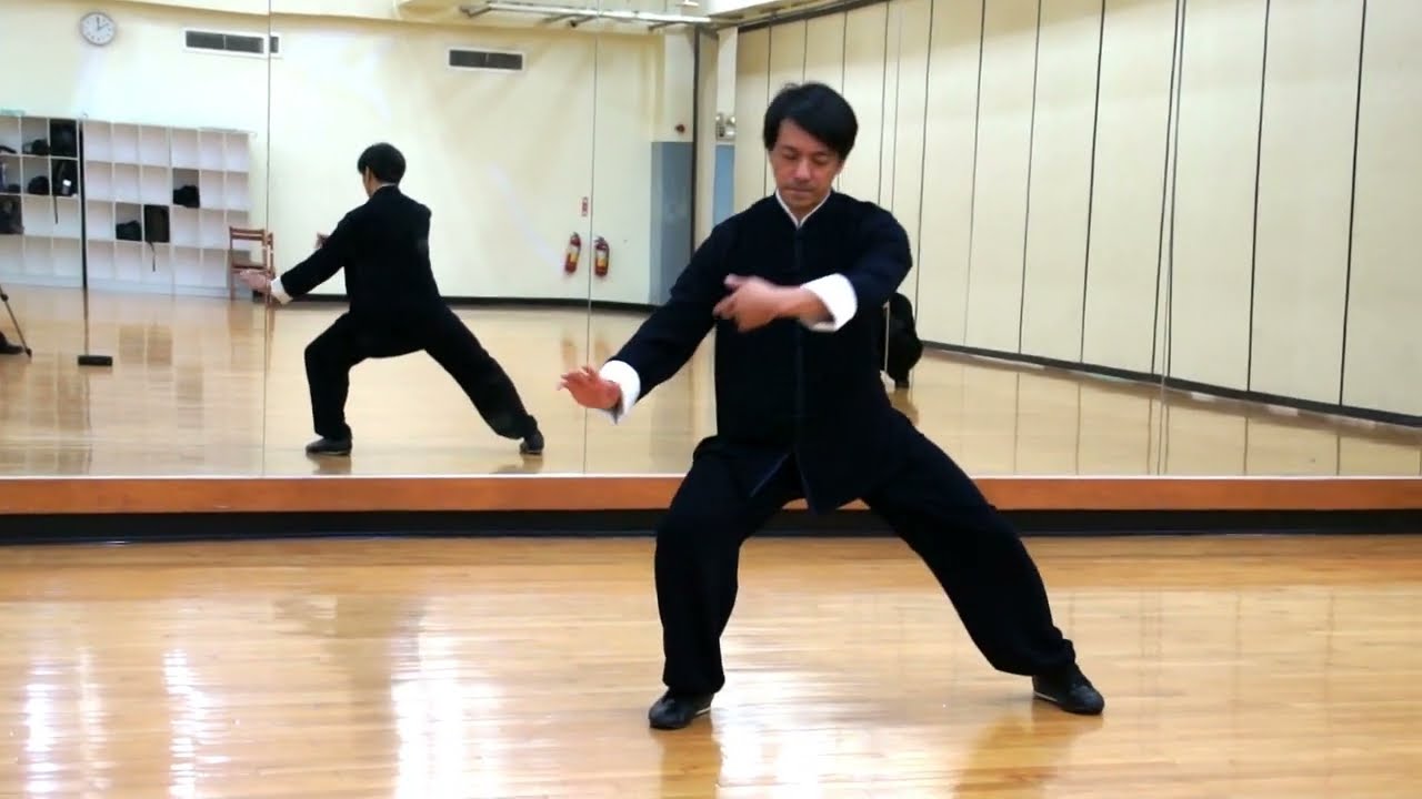 Complete Yang Taichi forms 楊式太極拳 完整行功架示範(楊式85式太極拳)