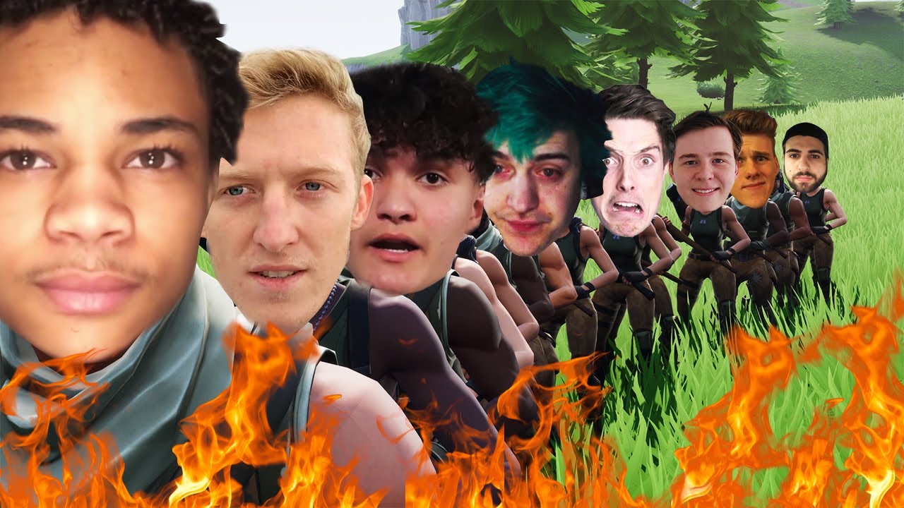 ROASTING all Fortnite Youtubers...