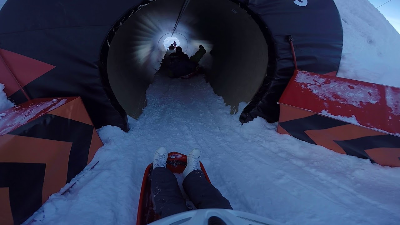 Courchevel 3km Sledge Run