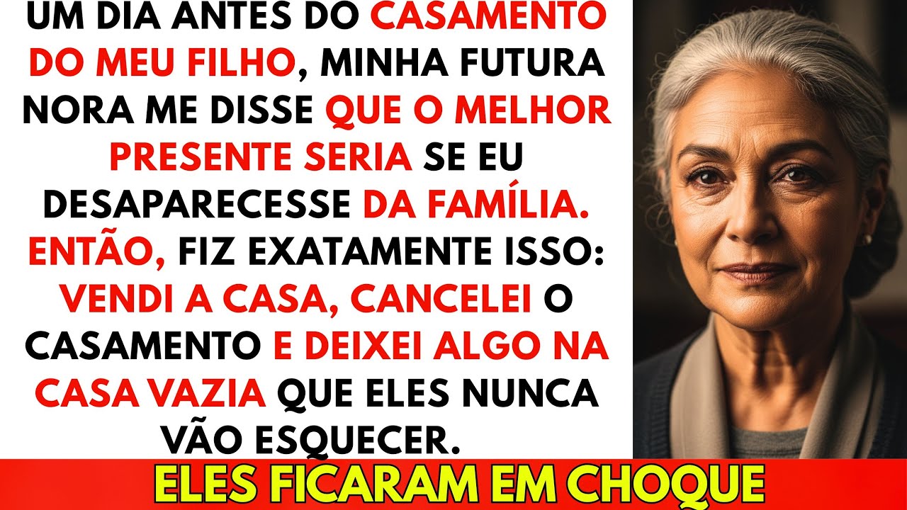 Gastei 87 Mil no Casamento do Meu Filho… e Minha Nora Disse Que Eu Devia Sumir!