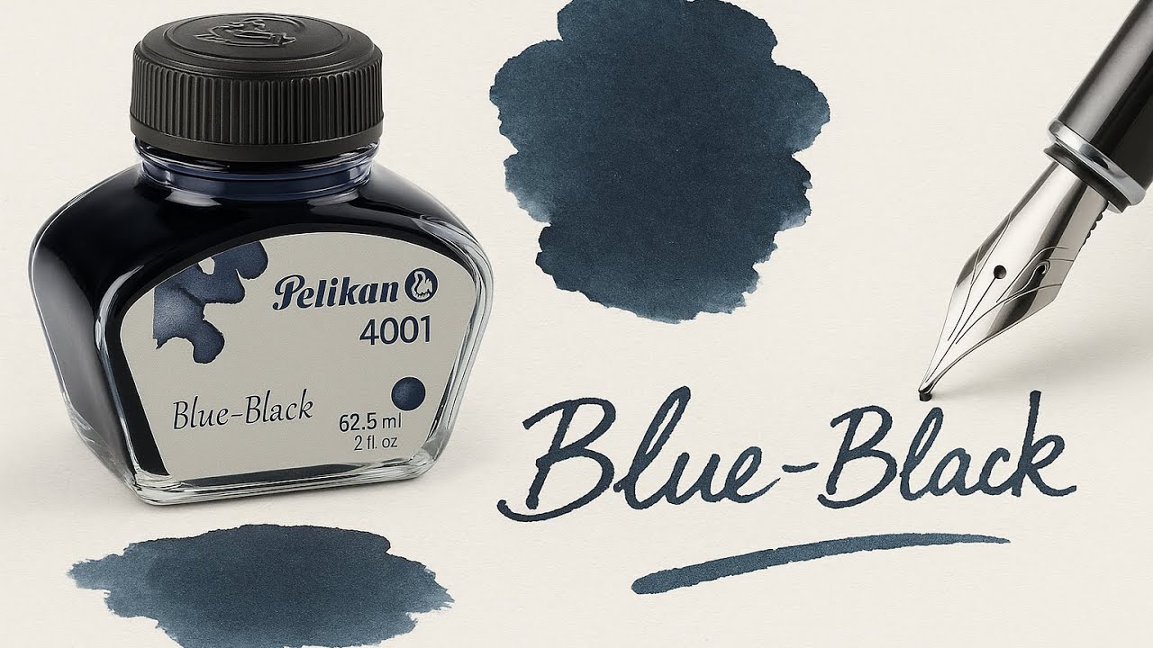 Tinta Pelikan 4001 Blue Black