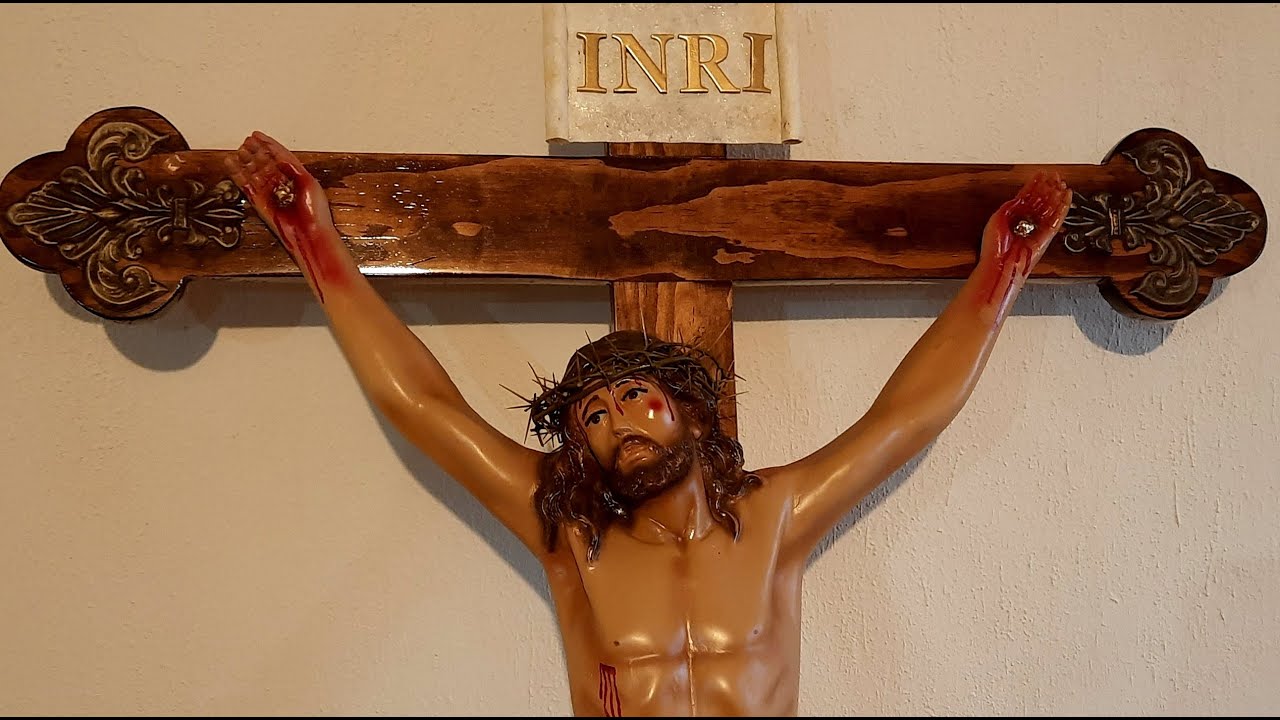 Fabricación de un cristo desde su molde
