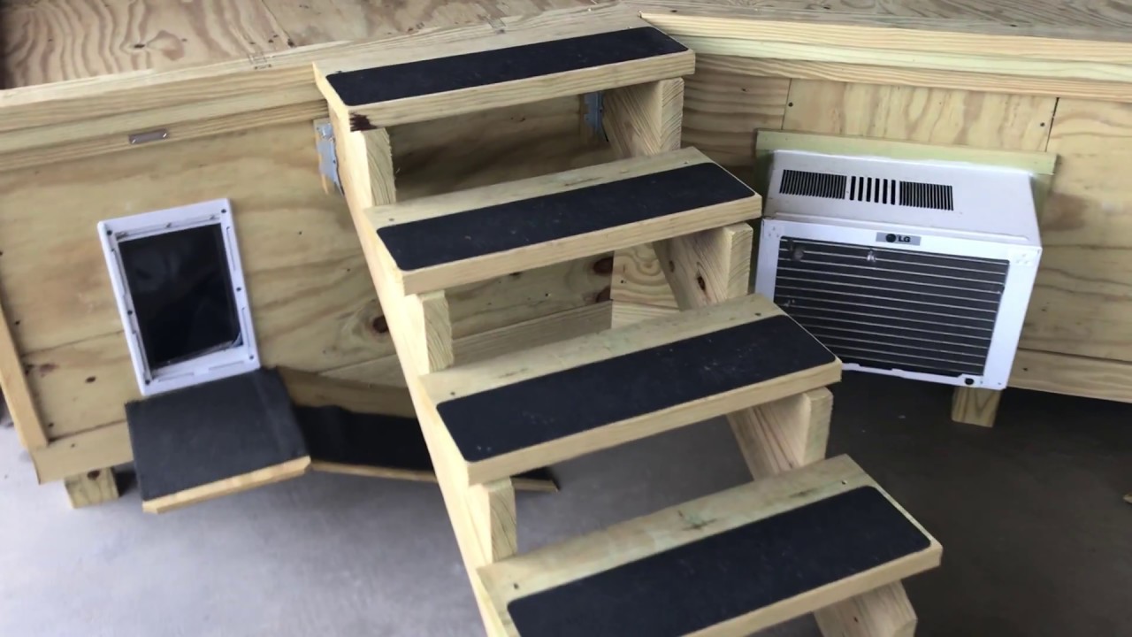 Ultimate Dog House with A/C and Heat