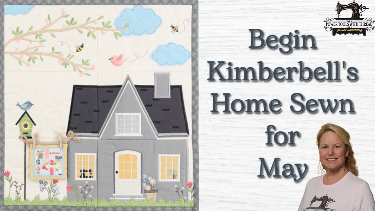 #Kimberbell's May Home Sewn, Weekend Quilting Update, the Stitchuation Room, 9 Mar 26