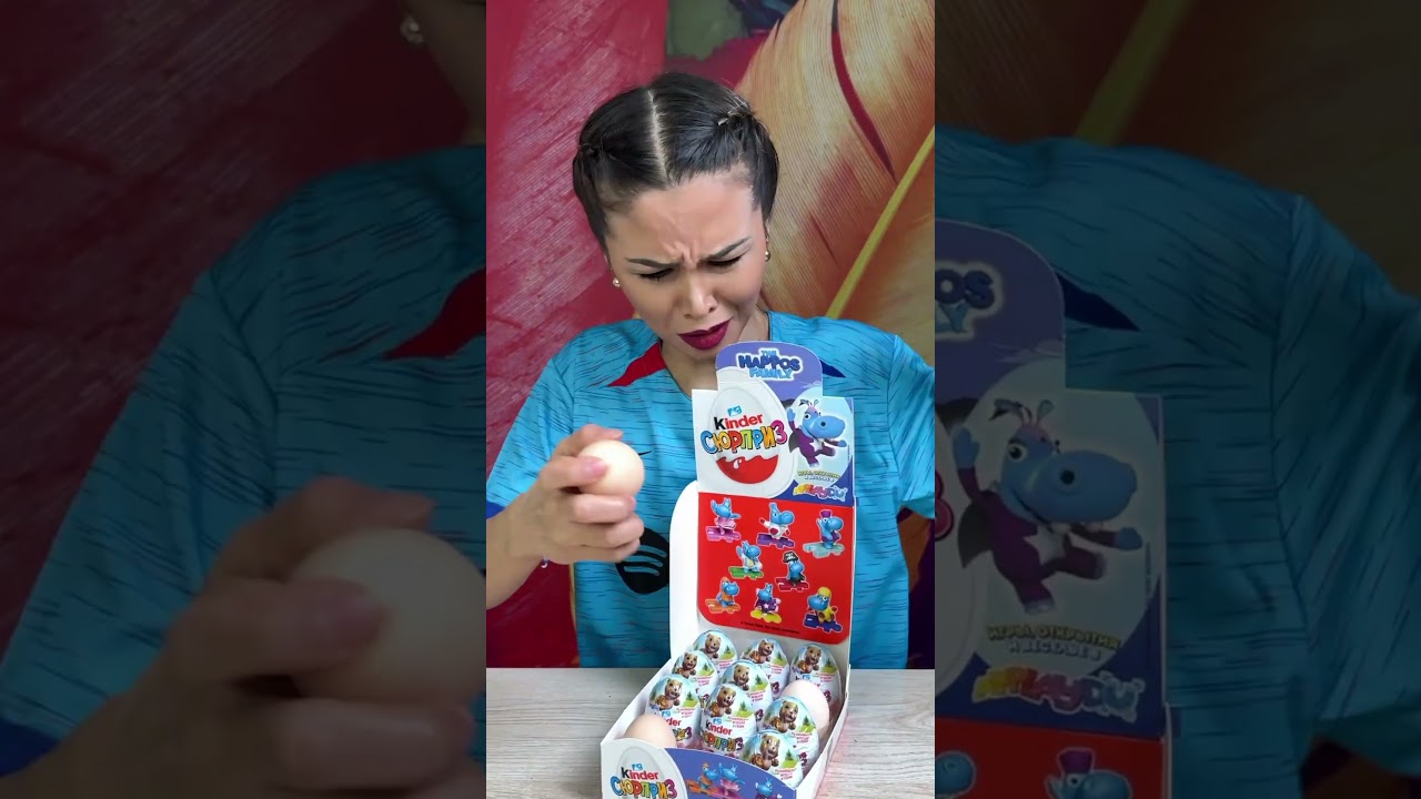 Kinder Surprise Gone Crazy: What&rsquo;s Inside?! 🍫😂 #shorts #kindersurprise