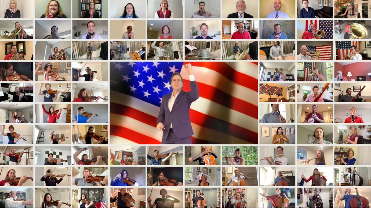 NSO @ Home Virtual Orchestra: Armed Forces Medley | The Kennedy Center