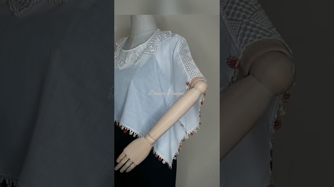 Sewing a blouse with unused scarf #fashion #diy #sewing #basicsewing #upcycling #recycle