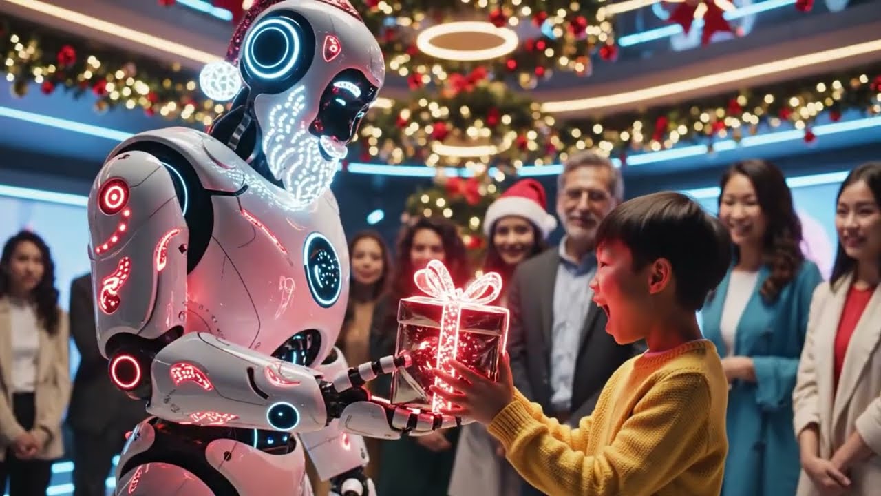 Future City 2045: What Christmas Will Look Like in 20 Years | Sci-Fi Short (4K)