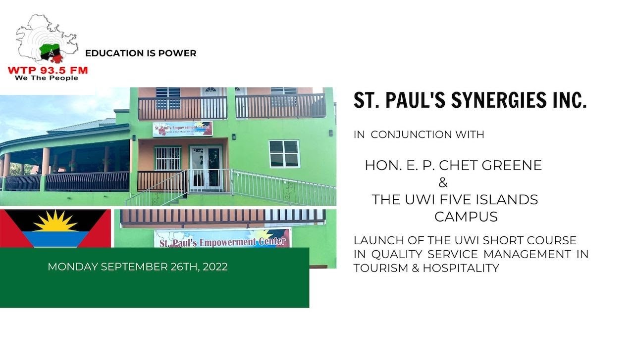 St  Paul's M P Hon  E. .P Chet Greene Launch of Short Course