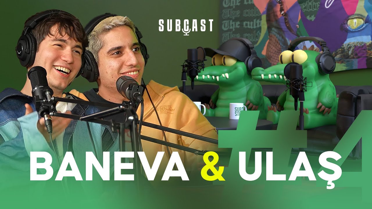 BANEVA & ULAS | Blend, Türkçe Rap uwufufu, Gelecek Projeler | SUBCAST #4 @Banevamusic