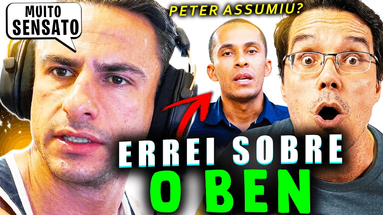 SUPER XANDÃO REAGINDO - PETER ERROU SOBRE O CASO BEN MENDES