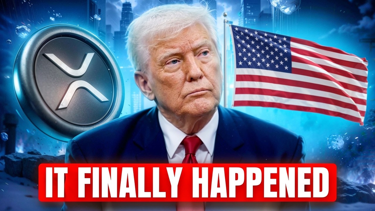 💥Срочная новость: Трамп перевернул рынок с ног на голову, используя XRP