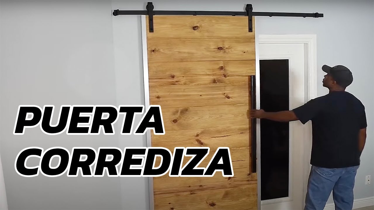 C&oacute;mo Crear Una Puerta Corrediza de Madera | DIY Creators Latino