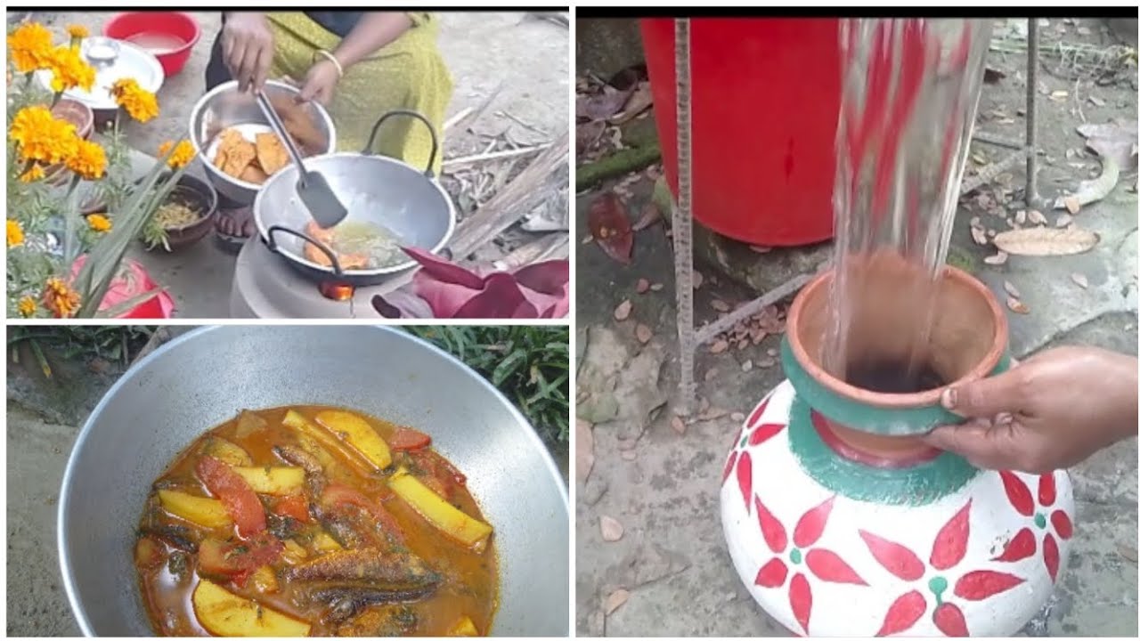 🌙গ্রামের এই খোলামেলা পরিবেশ আমার কাছে অনেক শান্তির।@ faridakitchenwithvlog#foryou..