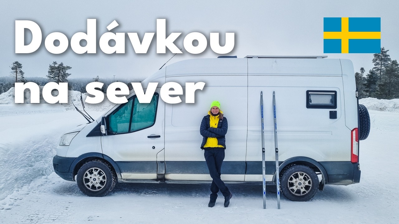 Z jara do mrazu: Naše PRVNÍ zimní expedice dodávkou do Skandinávie!