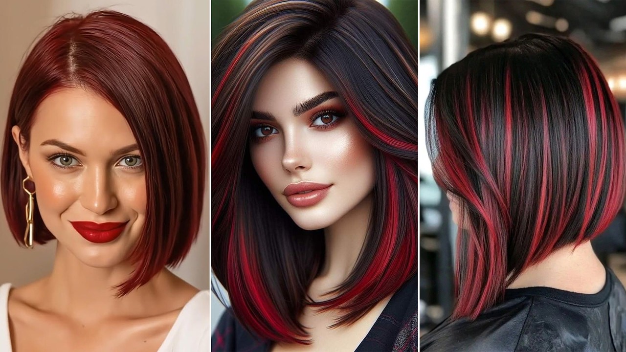 Shoulder Length Haircuts & Hairstyles Flattering Feathered Bob Hairstyles For Fine Hair #hair