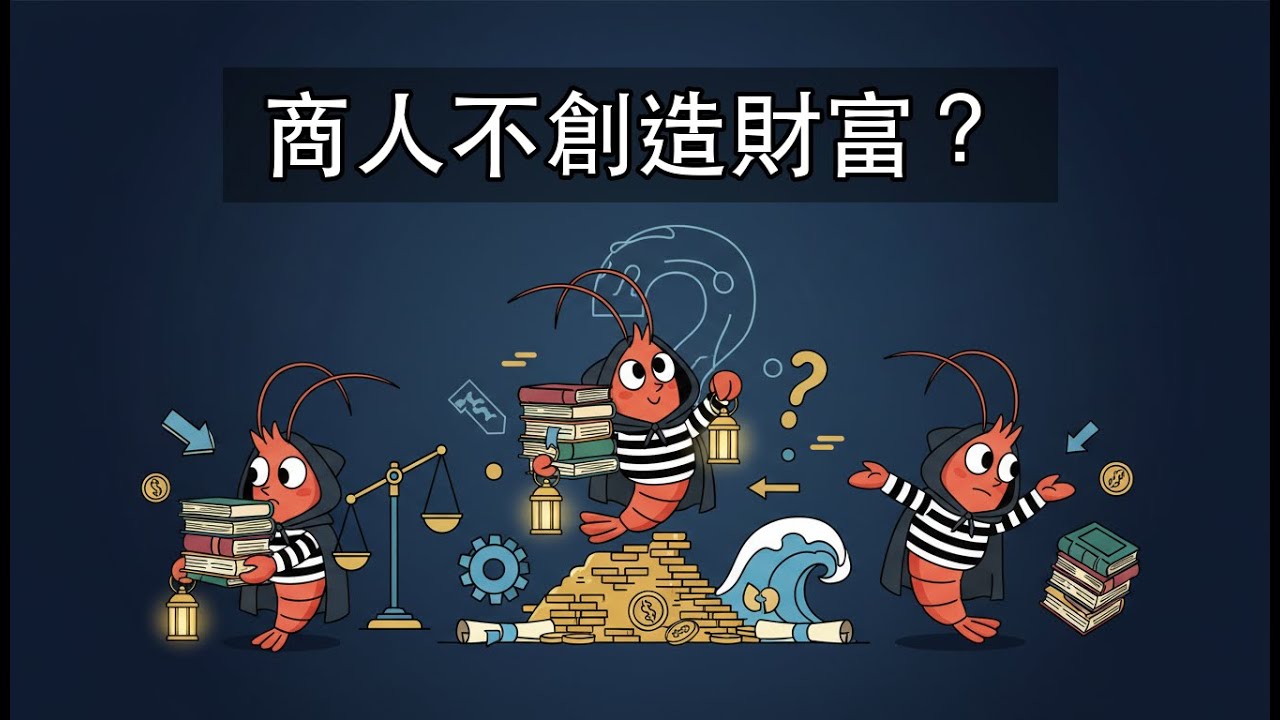 商人不創造財富？一個錯誤理論，為何是「最接近真理」。《國富論 book 4, chap 9》