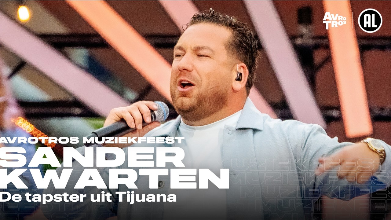 Sander Kwarten - De tapster uit Tijuana (LIVE) &bull; Muziekfeest op het Plein 2026